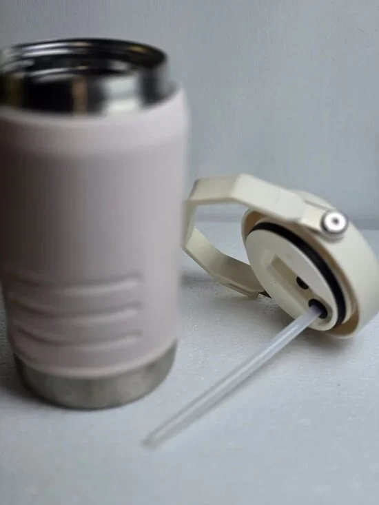 Stanley 40 Oz. Ice Flow Pink Stainless Tumbler, Vacuum Insulated Water Bottle - Picture 5 of 8